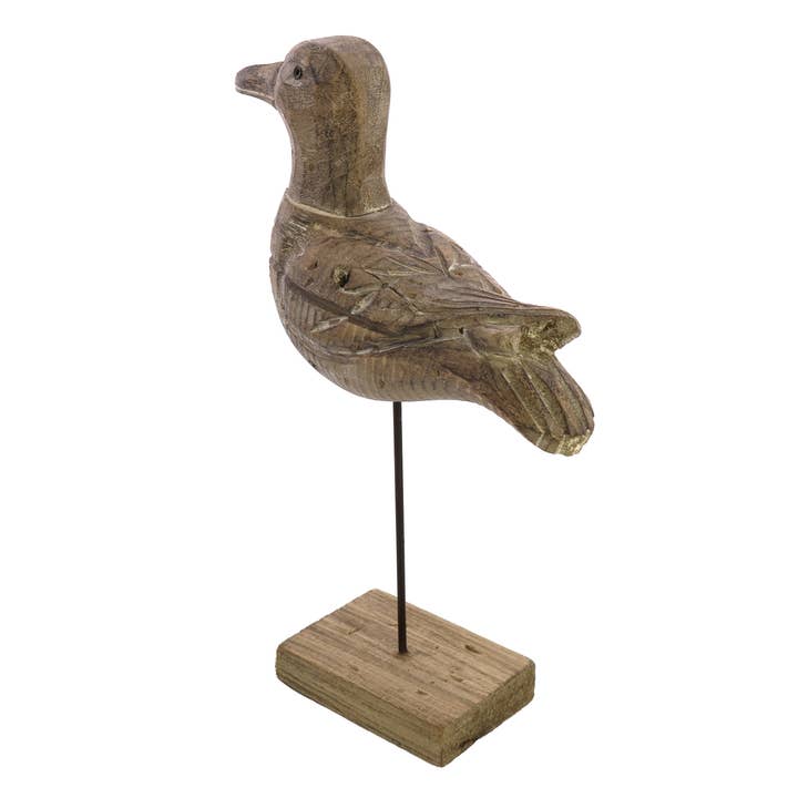 HomArt - Vendita all'ingrosso Statuette decorative - Kelso Gabbiano, Legno2