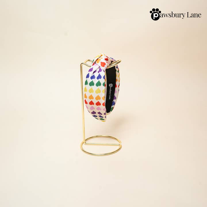 Pawsbury Lane – wholesale Pet bandana – Dog – Matching Pet and Owner: Headband and Bandana - Love in Color7