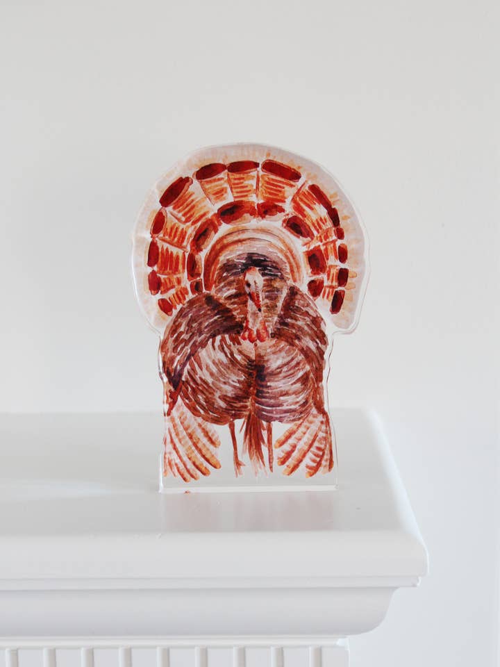 Étagère en acrylique Turquie pour la vente par Dallis Foshee Art & Design, LLC