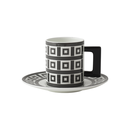 Black Astoria Espresso Cup & Saucer for wholesale on Faire0