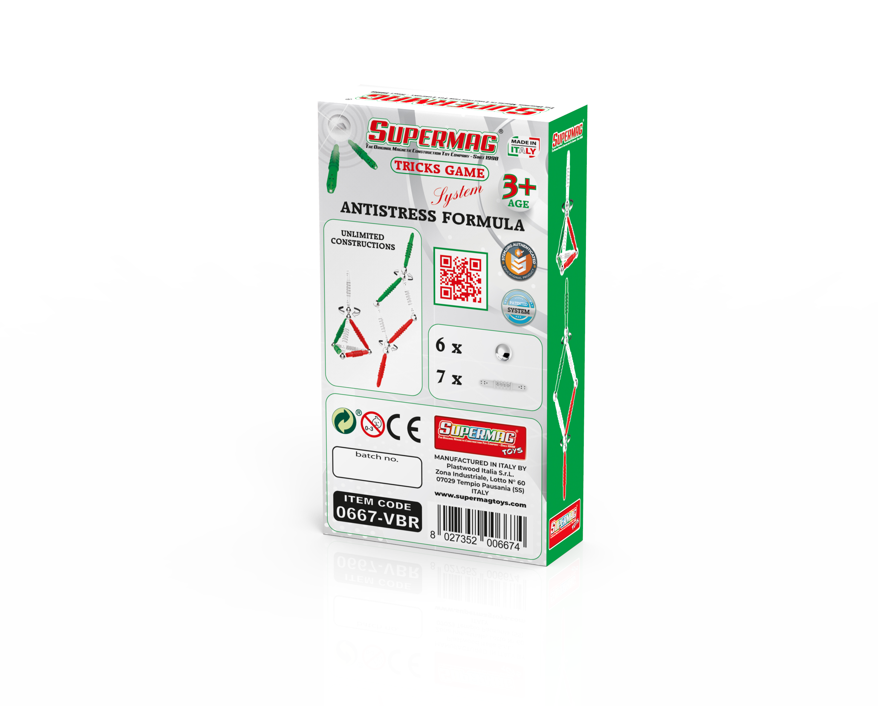 Plastwood Italia - Supermag Toys - Wholesale Classic Toy - Kids - SUPERMAG TRICK GAME SYSTEM - FULL COUNTER DISPLAY4