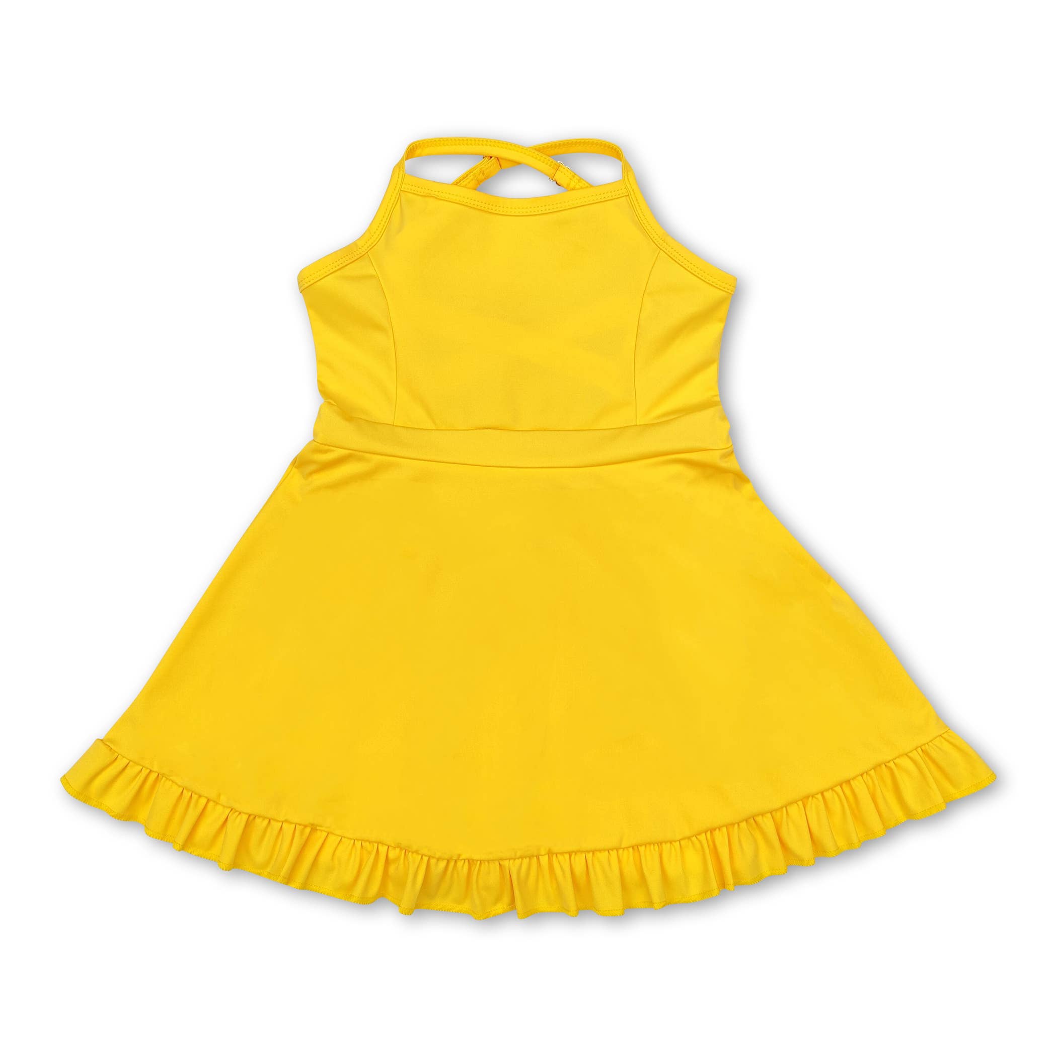 Yawoo Garments - Wholesale Athletic Dress - Kids - Multi colors kids girls summer athletic dresses 12