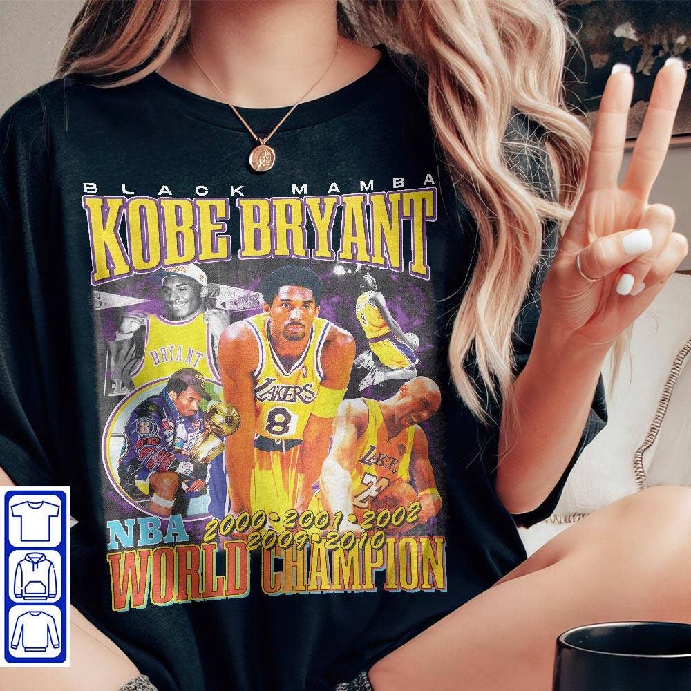 SONDO DESIGN LTD - Wholesale T-Shirt (Graphic) - Women's - Kobe Bryant Shirt, Mamba Forever Los Angeles Lakers Shirt1