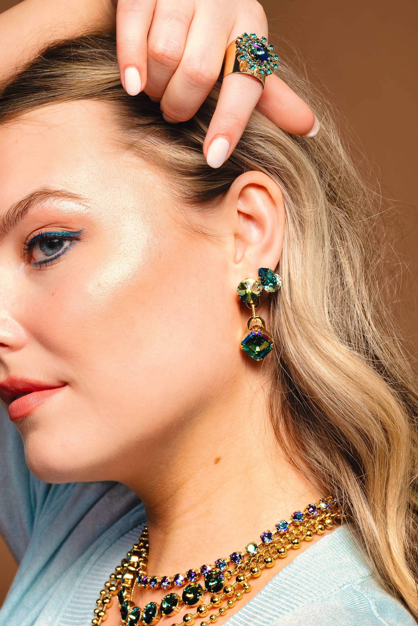 TOVA - Wholesale Stud/Post Earrings - Lumi Studs in Bohemian Wonderland2
