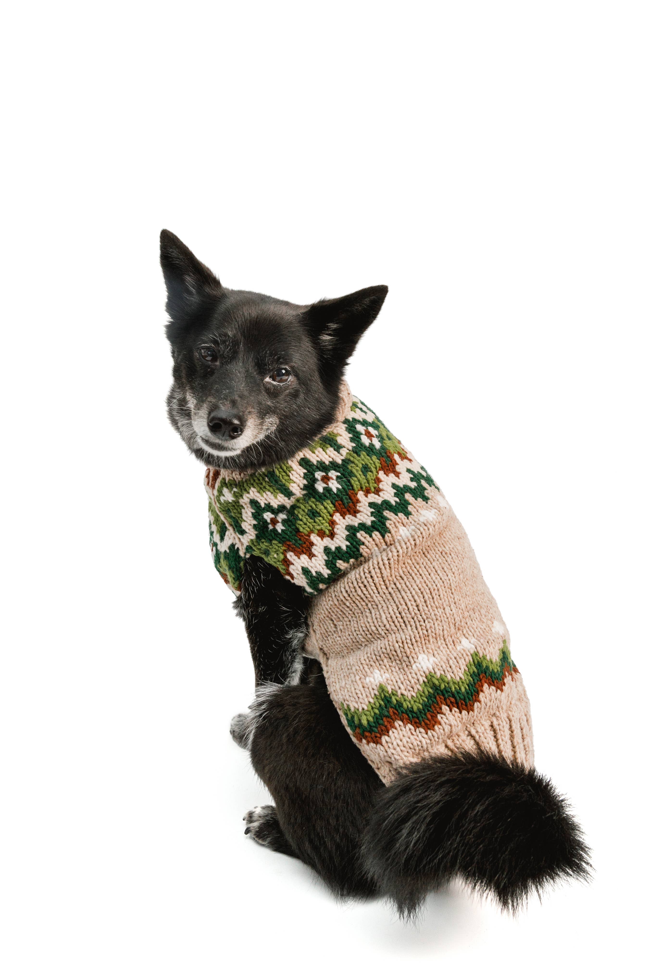 CHILLY DOG LLC – wholesale Pet jumper – Dog – Ragg Wool Fairisle2