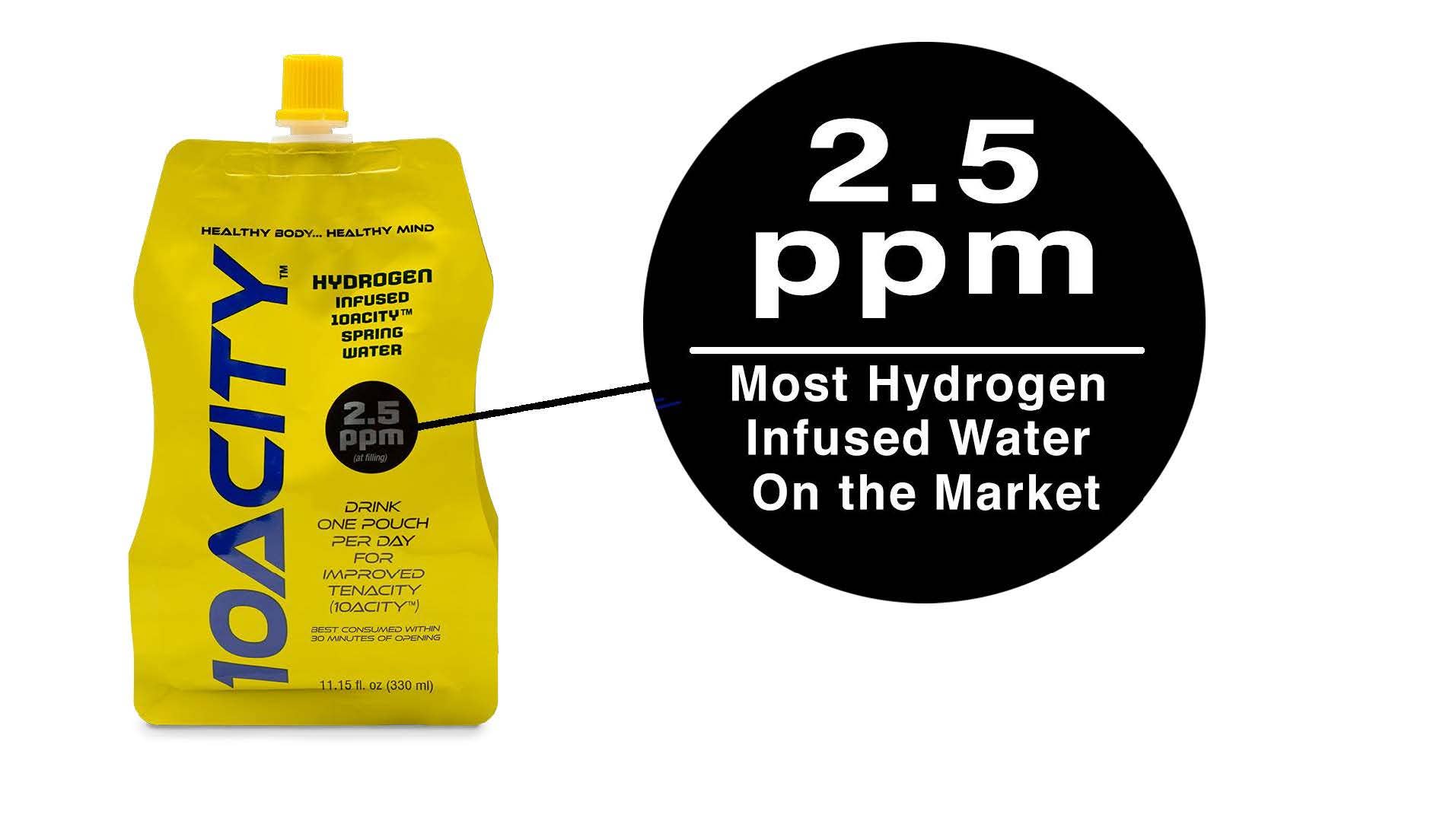 Penta 5 Natural LLC - Vendita all'ingrosso Acqua frizzante - Acqua infusa di idrogeno da 10acity2