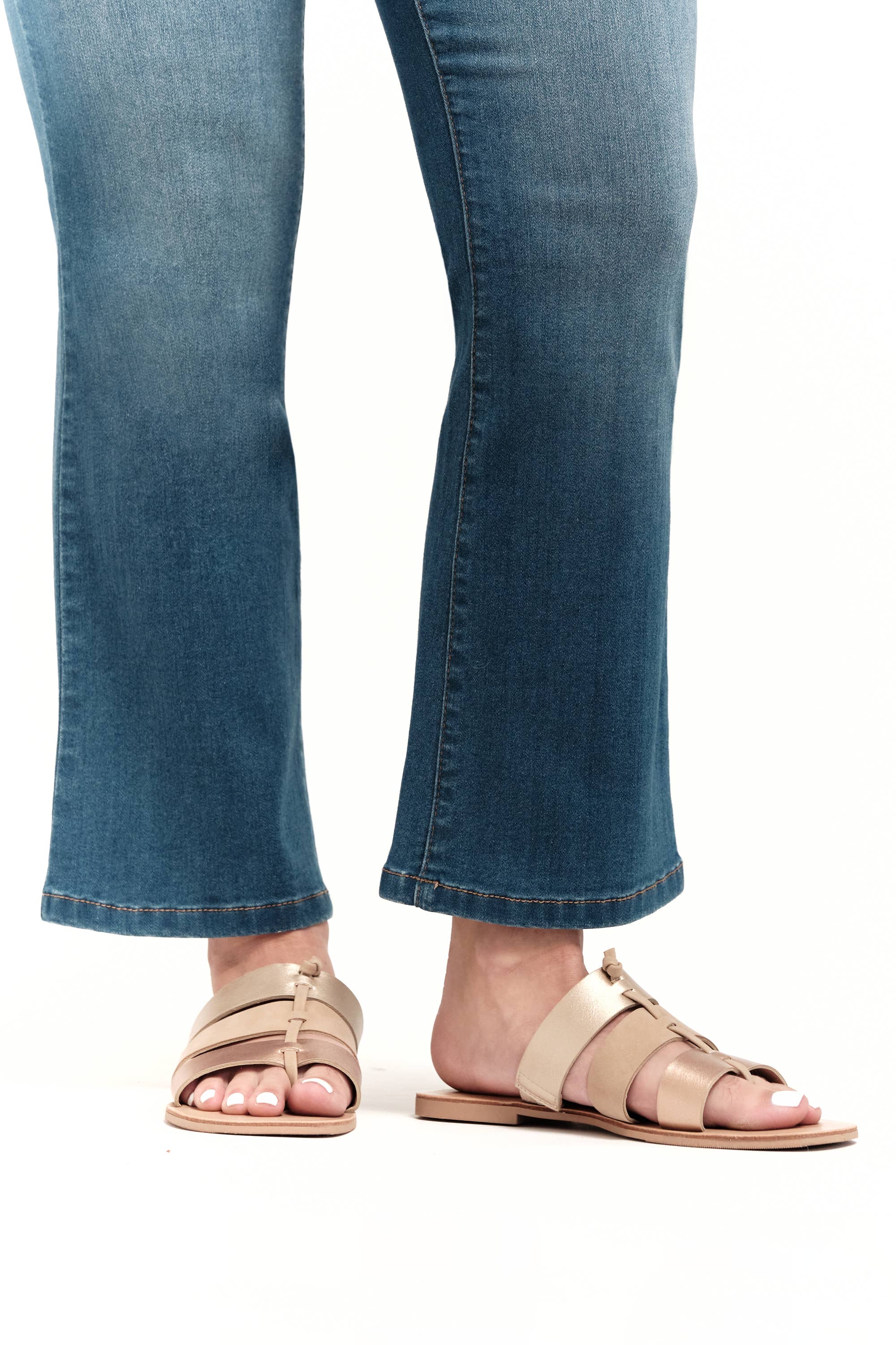 1822 Denim - Wholesale Jeans - Women's - Petite 26" Slim Boot Jean in Baron 7