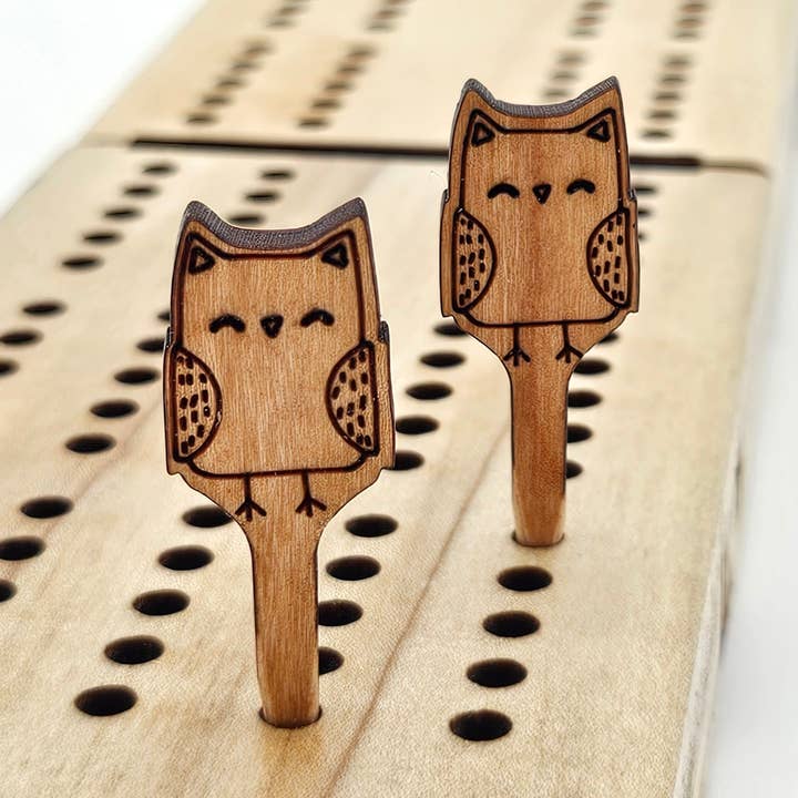 Made and Assembled - Wholesale Board Game - Cribbage Pegs - Owl0