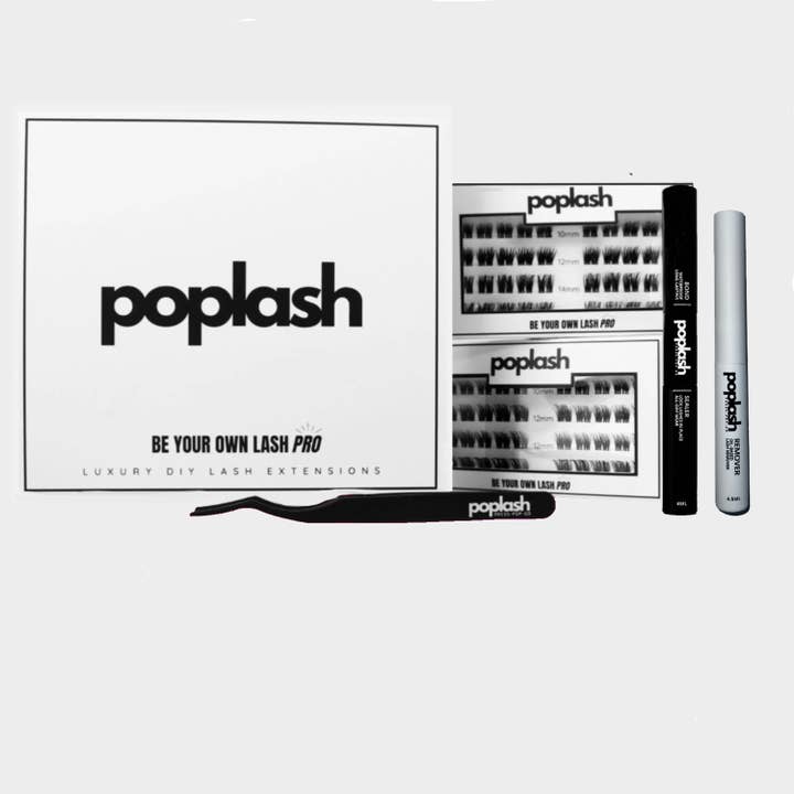PopLash - Wholesale Fake Lash Applicator - DIY Eyelash Extension Kit – 7 Minute Lash Routine | PopLash5