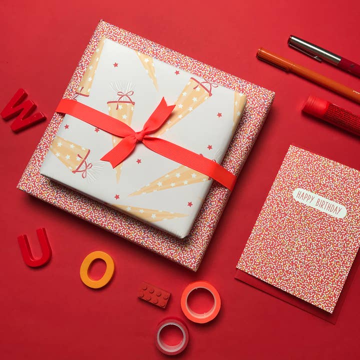 My Pretty Circus - Wholesale Ribbon - Gift Wrapping - Neon orange gift ribbon, neon ribbon, easy to tie5