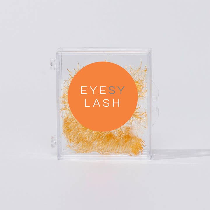 Eyesy Lash - Wholesale False/Fake Eyelashes - ORANGE Premade Fans - Color Promade Fans 3D-10D - C, D, M, L