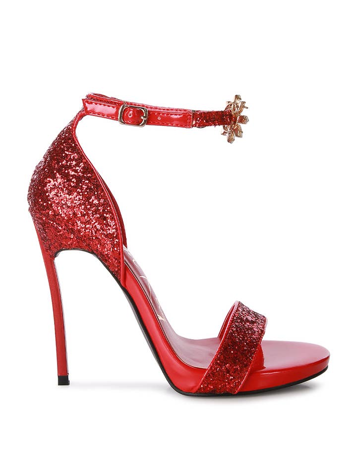 Rag Company - Wholesale High Heels - Women's - Straight Fire High Heel Glitter Stilettos1
