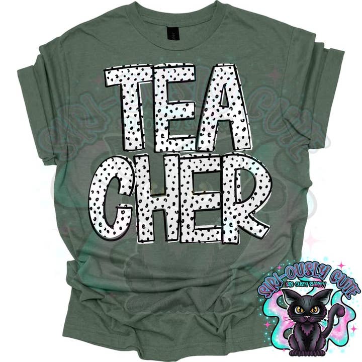 Black Dottie Loo Teacher for wholesale by Siri-Ously Cute