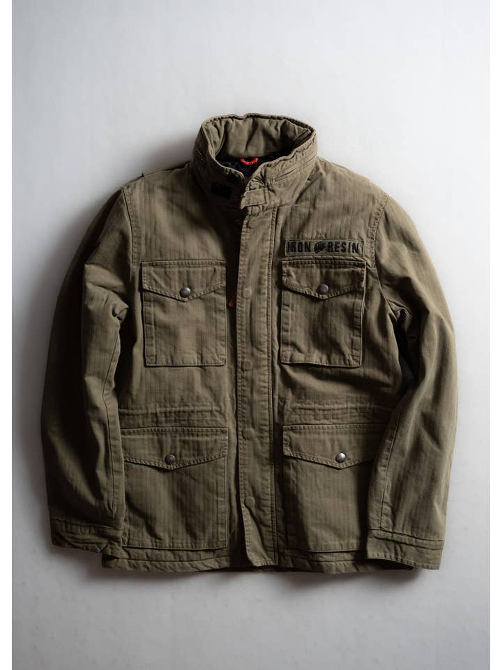 Iron & Resin - Wholesale Jacket - Men's - Herringbone M65 Jacket