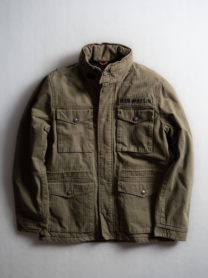 Herringbone M65 Jacket for wholesale by Iron & Resin