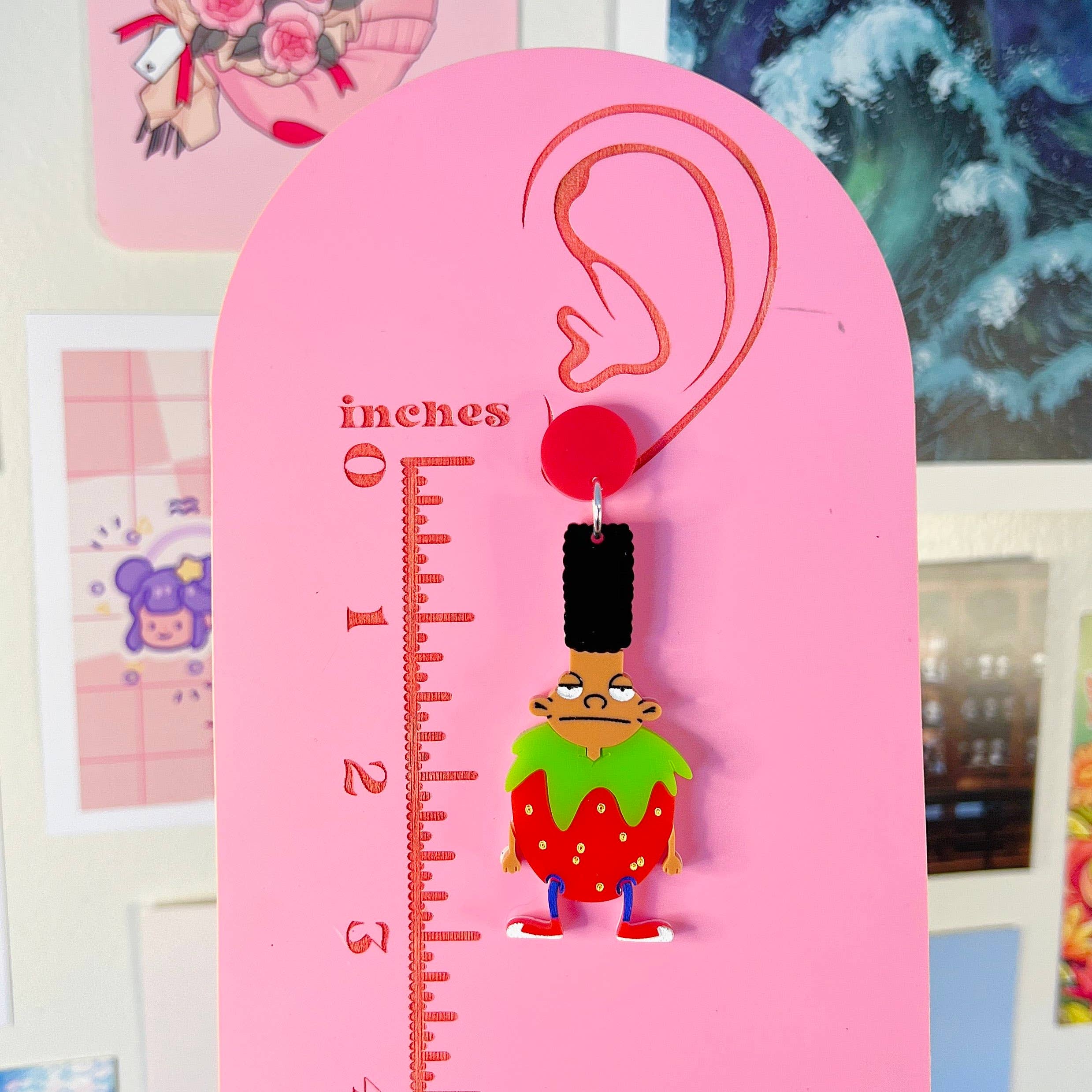 KGF Studios - Wholesale Dangle Earrings - Arnold & Gerald Fruit Handmade Acrylic Earrings3