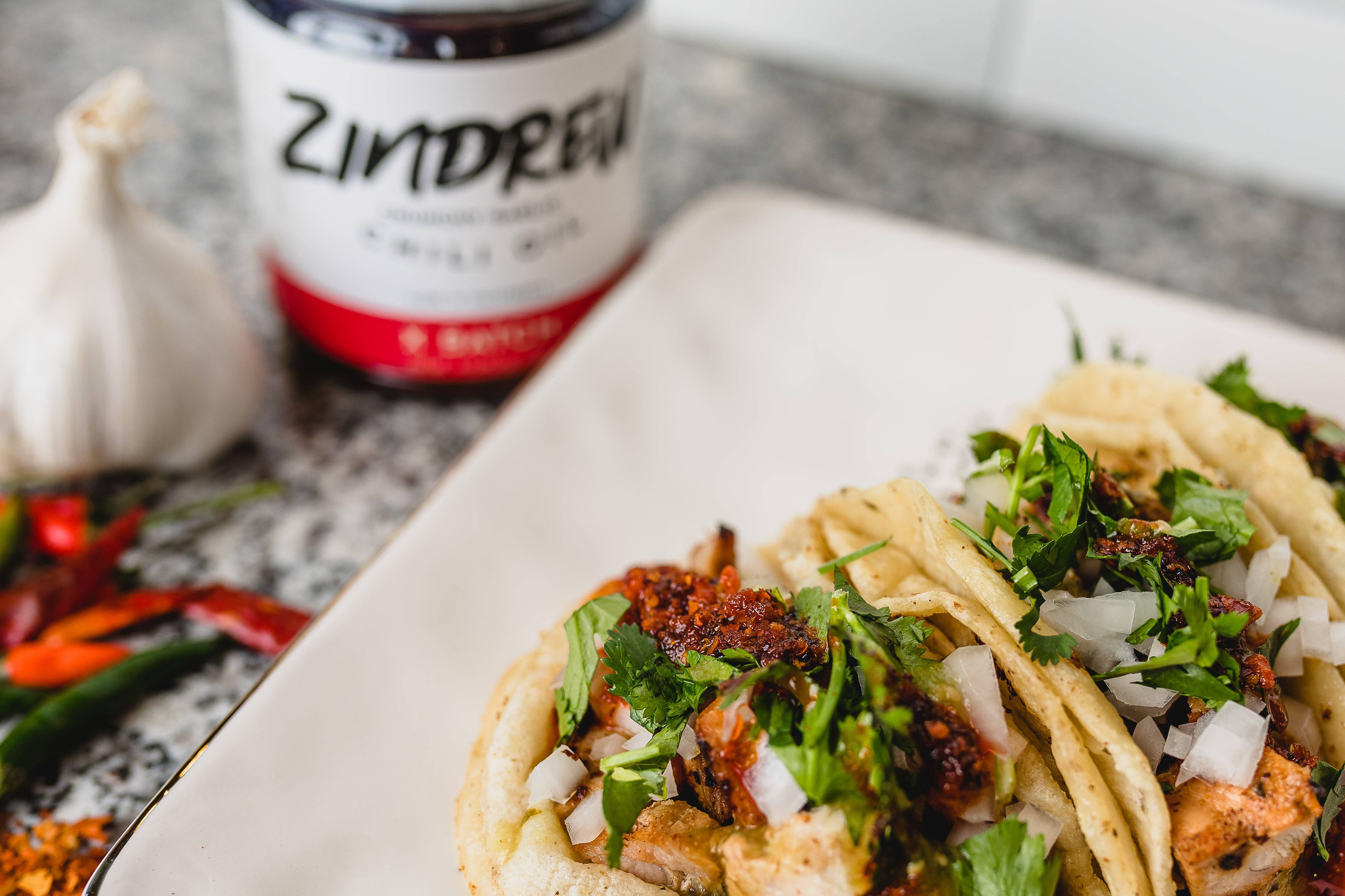 ZinDrew Chili - Wholesale Chili Paste - Zindrew Crunchy Garlic Chili Oil - X Batch4