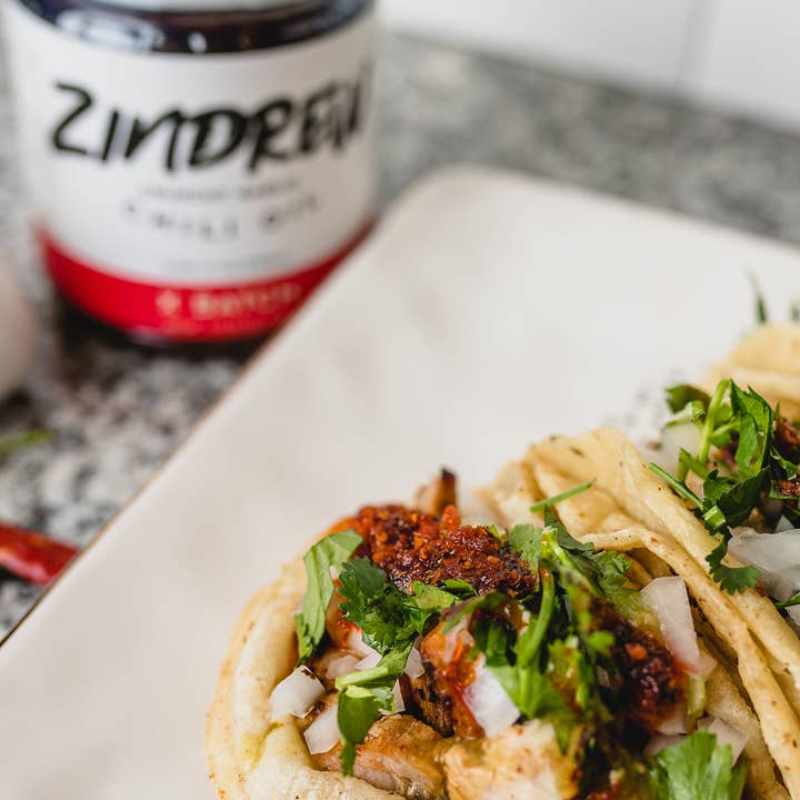 ZinDrew Chili - Wholesale Chili Paste - Zindrew Crunchy Garlic Chili Oil - X Batch4