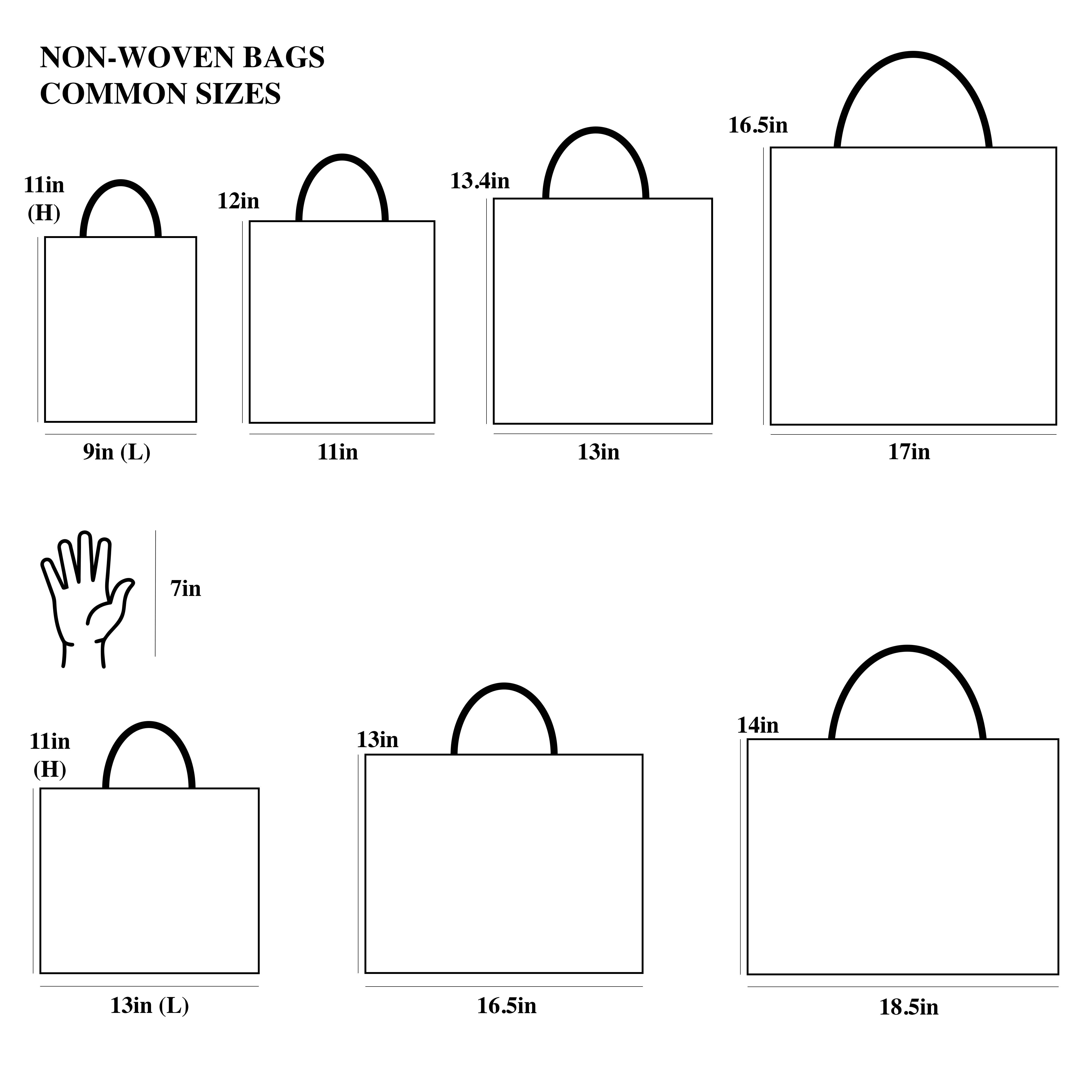 ByHome - Wholesale Gift Bag - 50pcs, 4 Sizes Iridescent Holographic Non-woven Gift Bag5