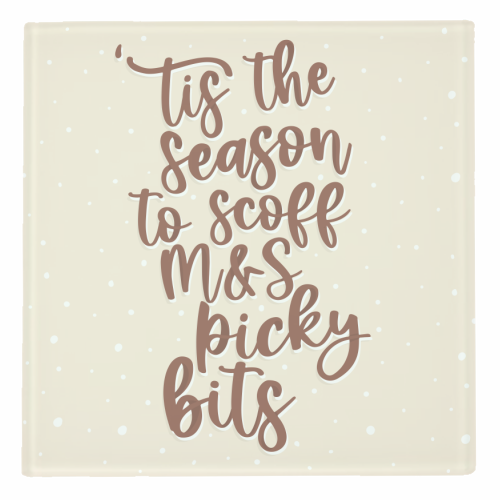 ART WOW – wholesale Coasters – Coasters ''Tis the Season to Scoff M&S P1