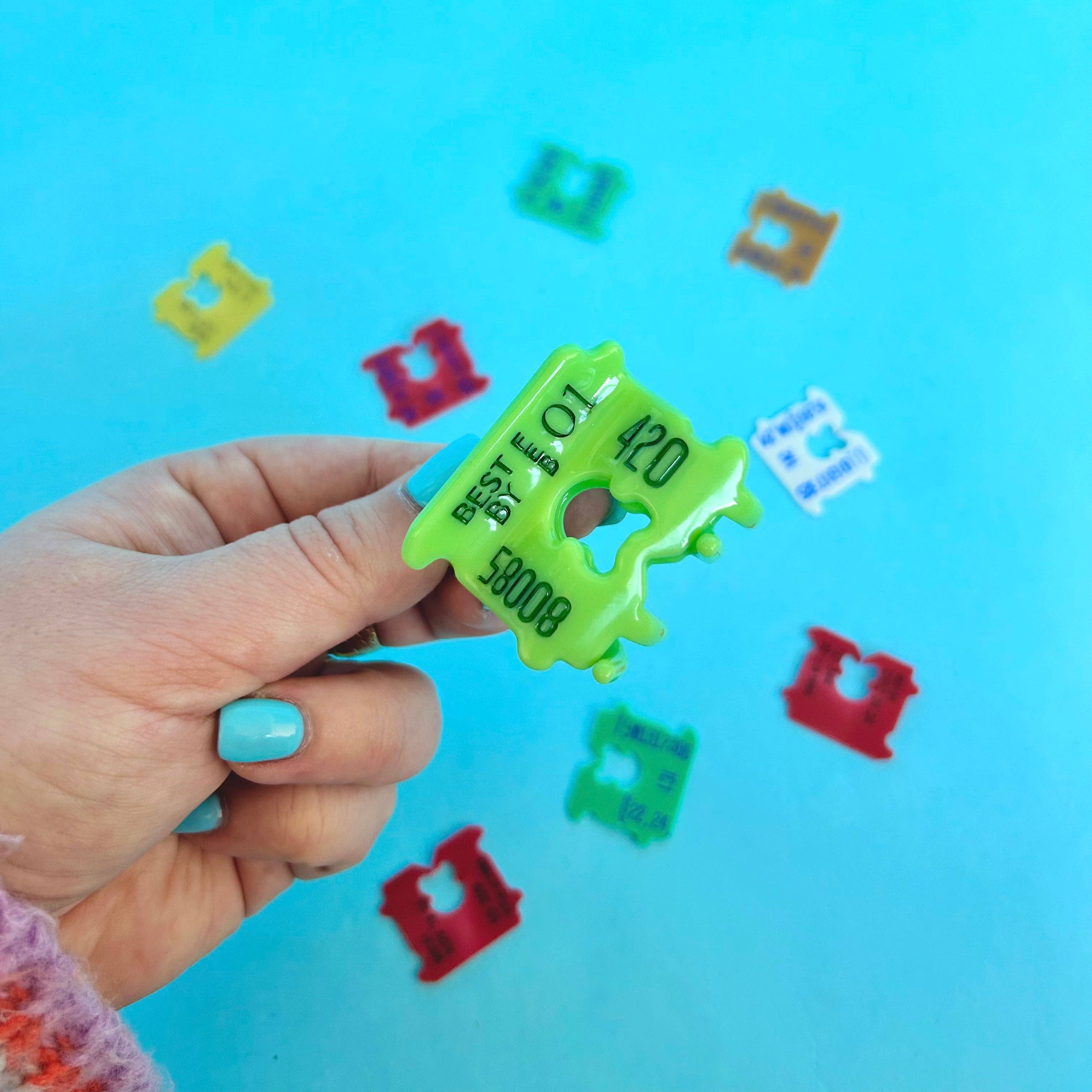 The Peach Fuzz - Wholesale Haaraccessoireset - Dames - Mini haarclip in broodclipstijl6