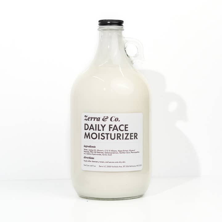 Hydratant Visage Quotidien en Vrac pour la vente par Zerra & Co.
