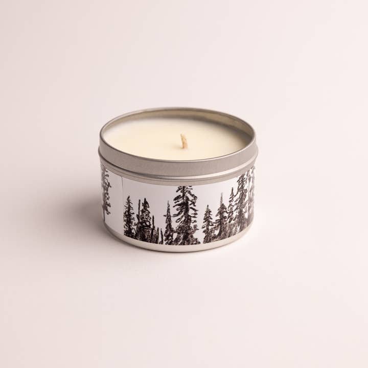 Buttercupp Candles - Wholesale Travel Candles - Cedar & Lavender | Woodsy Scented | Soy Candle | Tin Candle