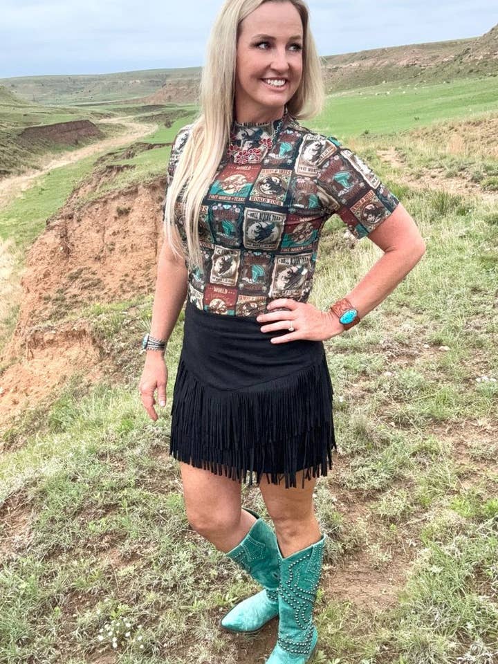 Sterling Kreek - Wholesale Blouse - Women's - Vintage Rodeo Mesh
