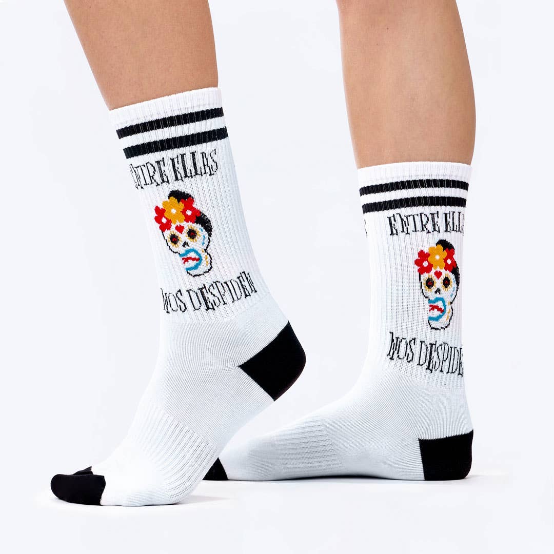 Blank Roliga bomullsstrumpor "sömlösa". Catrinas för wholesale på Faire4