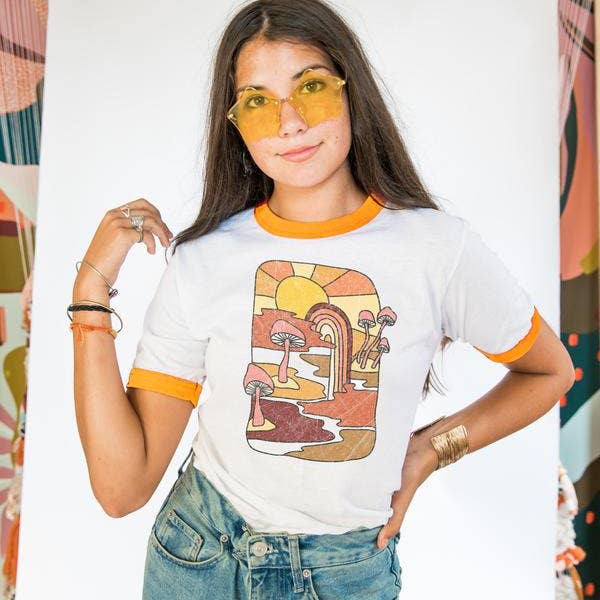 Roo Ringer Tee for wholesale by Mamie Ruth