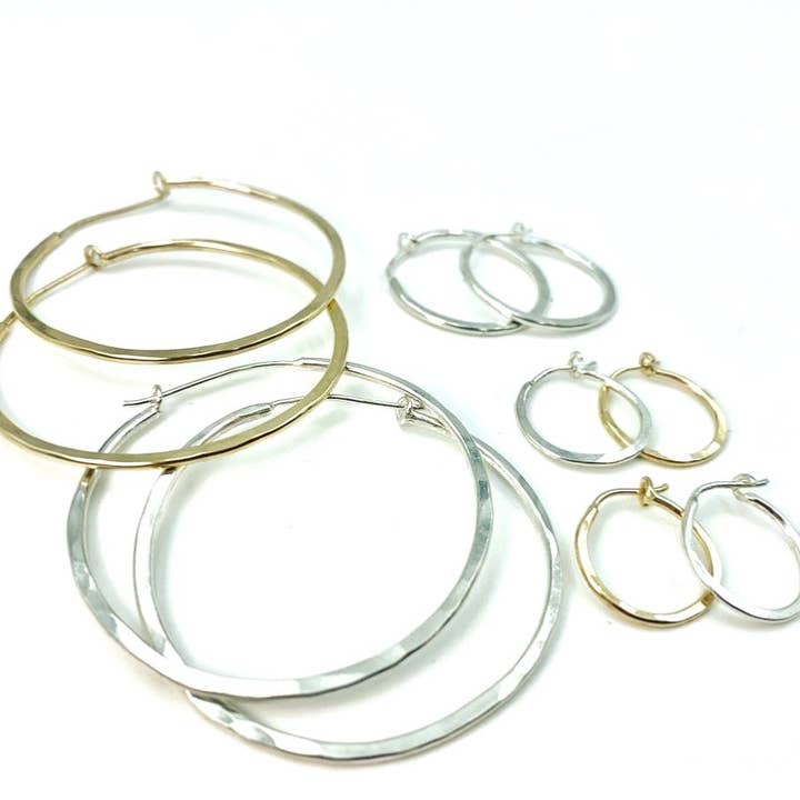 Aros circulares para venta al por mayor de Jewelry by Kat Dei