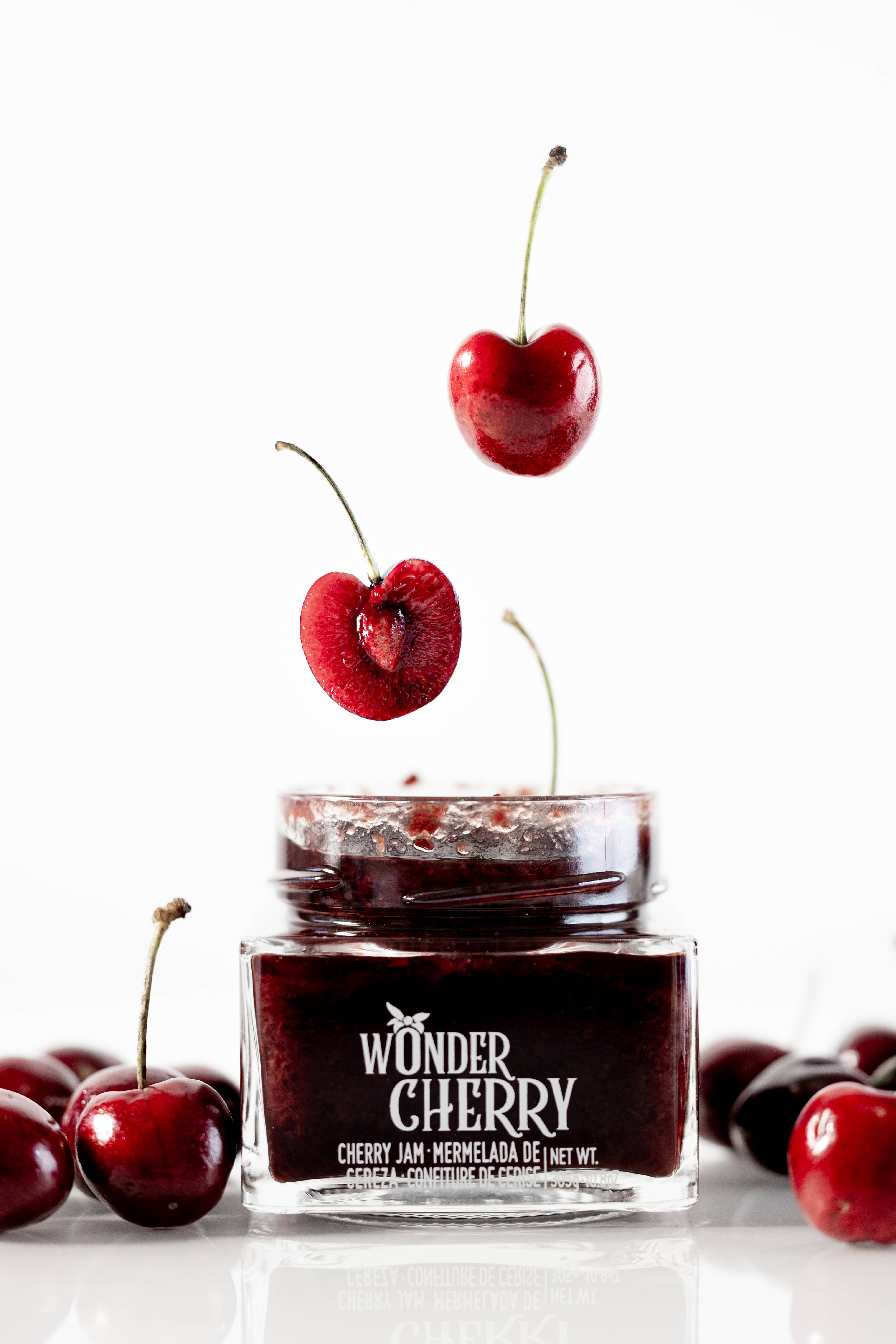 LoRUSSo – wholesale Jam/jelly – Organic artisanal cherry jam 85% fruit - 305g3