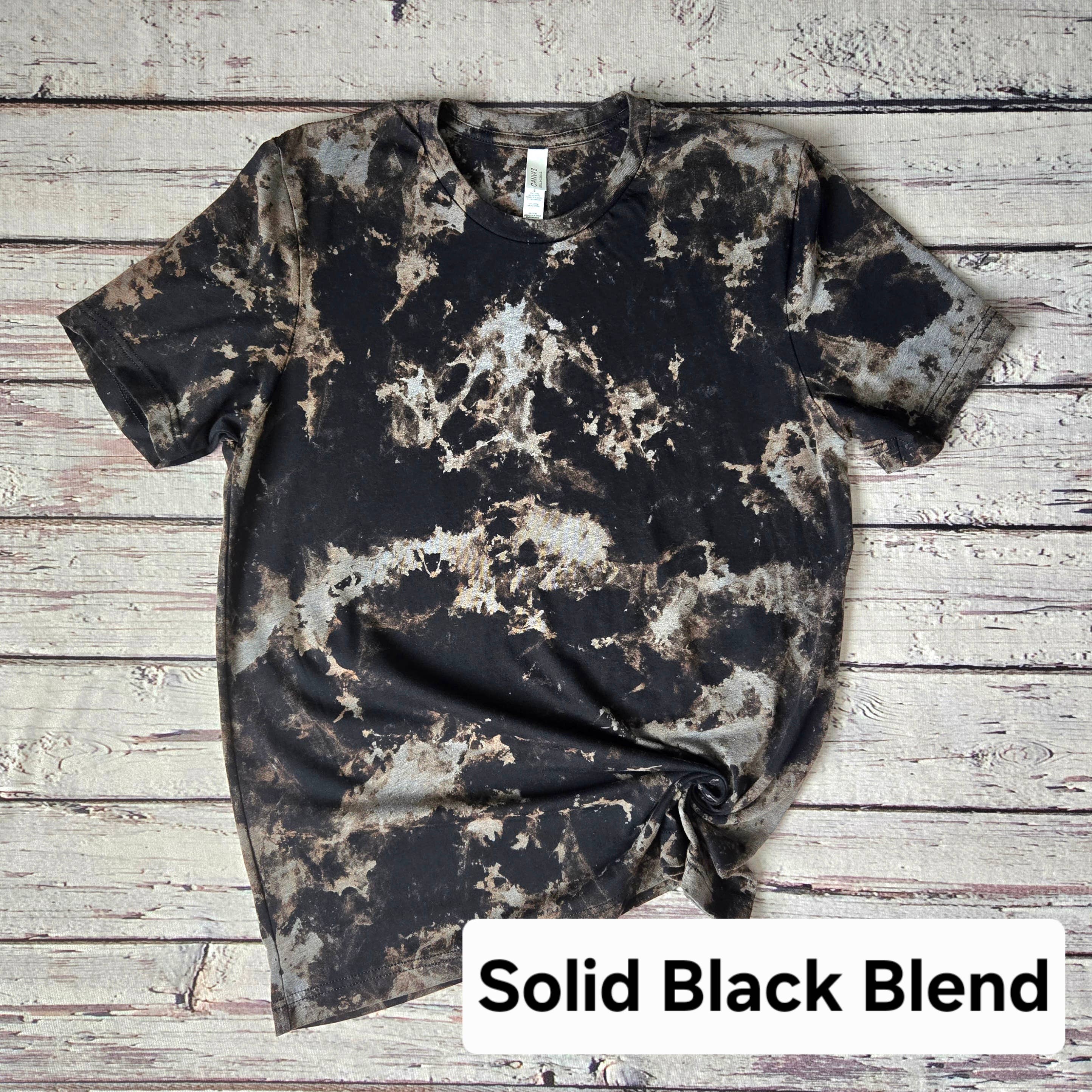 Shirts & Giggles - Wholesale T-Shirt - Women's - Bella+Canvas® Blank Scrunch Bleached T-Shirt, Unisex Tee20