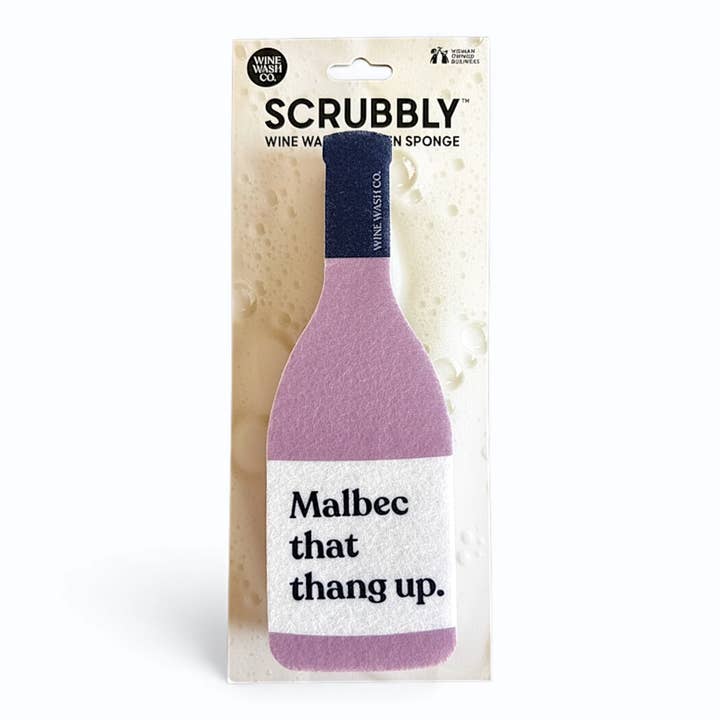 Éponge Scrubbly™ - Malbec pour la vente par Wine Wash Co.