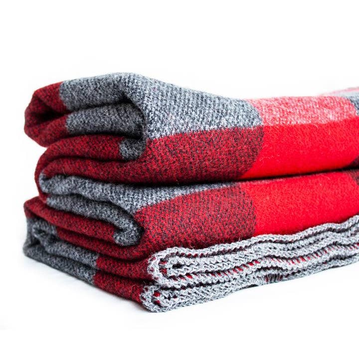 Amana Woolen Mill - Wholesale Throw Blanket - Big Roy Wool Throw Blanket 56''x80''14