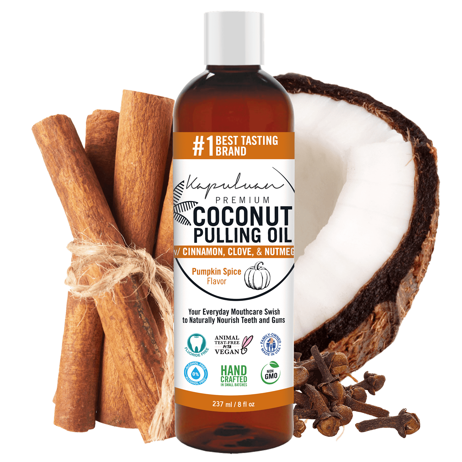 Kapuluan Coconut - Wholesale Mouthwash - Coconut Oil Pulling for Teeth and Gums Mouthwash 8