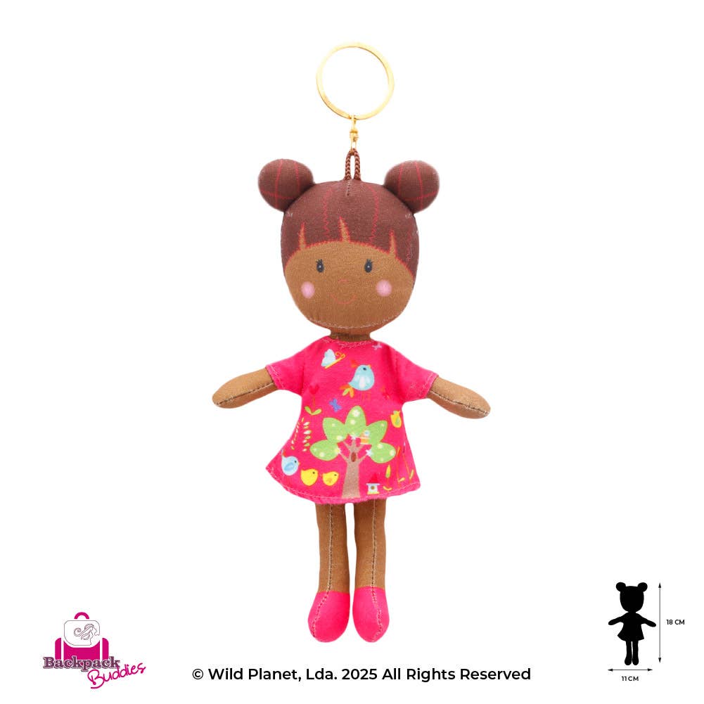 Wild Planet - Wholesale Keychain - Kids - Display with 32 Assorted Pieces Backpack Buddies 2