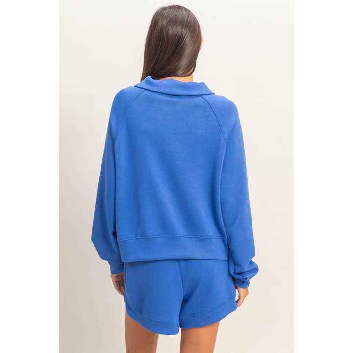 HYFVE - Wholesale Sweatshirt - Women's - Half-Zip Collar Pullover15