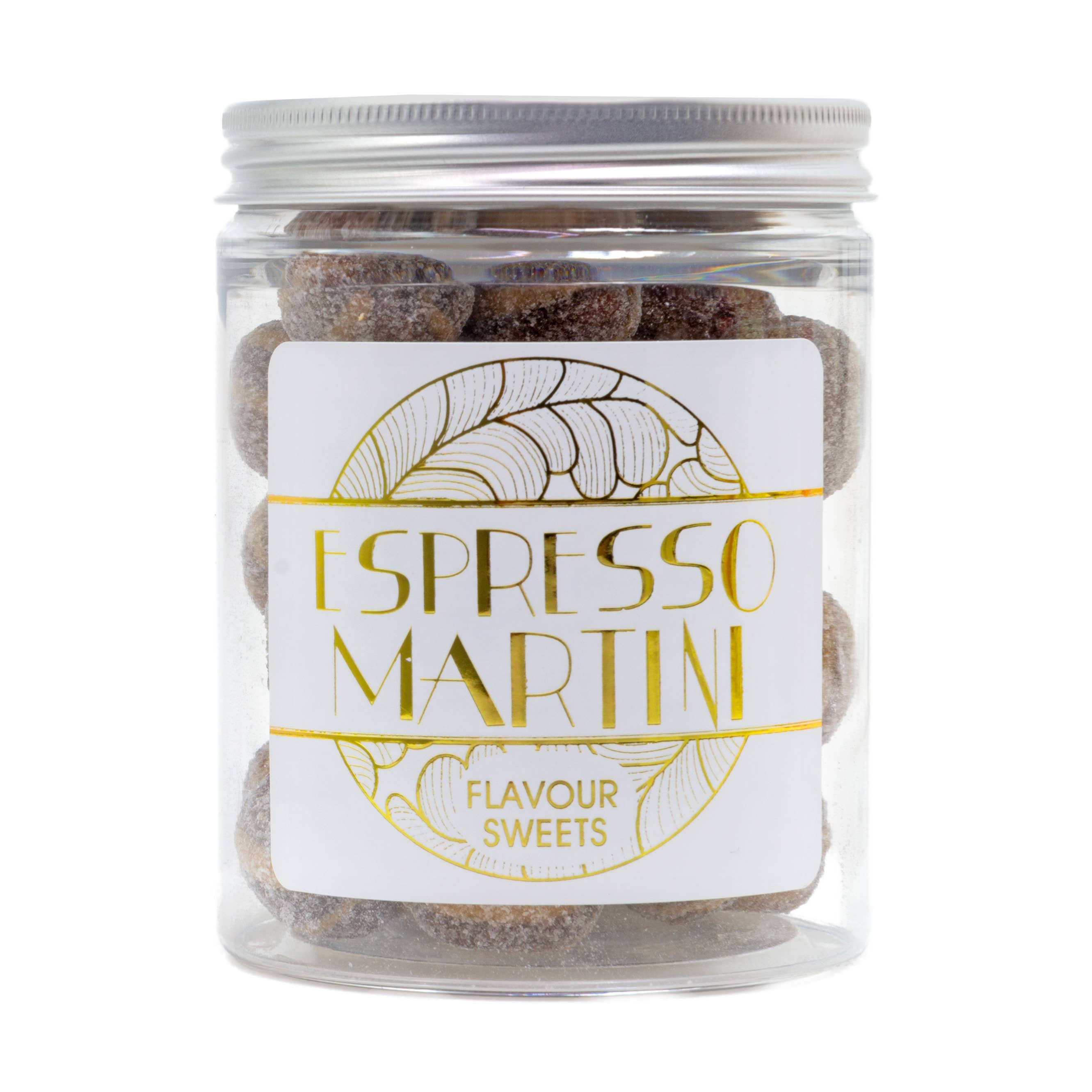 Candyhouse Ltd - Wholesale Hard Candy - Espresso Martini Hard Boiled Sweets in Jam Jar1