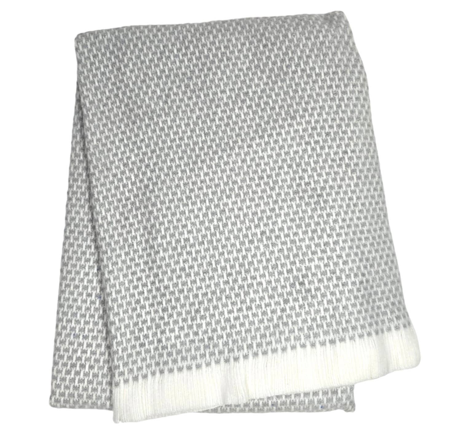 A Soft Idea – wholesale Filtar – Barn och baby – 3210 - Bomullsblandning Fransad riskorn babyfilt7