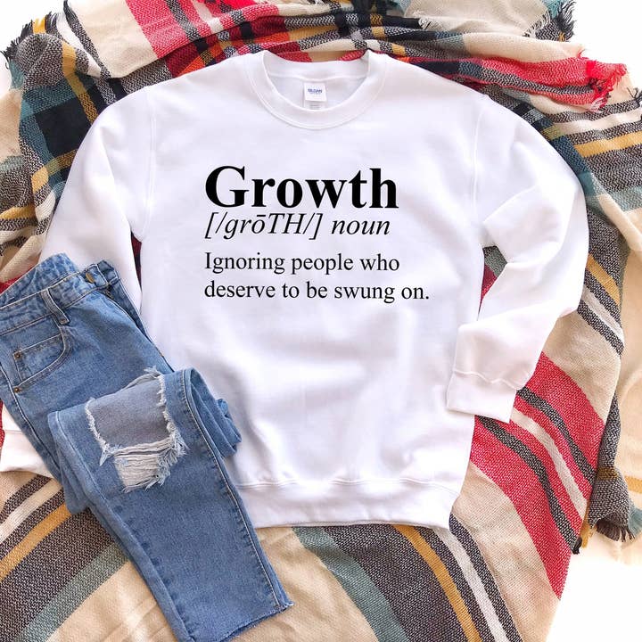 Growth Sweatshirt for wholesale by Cocoa Bee Creations