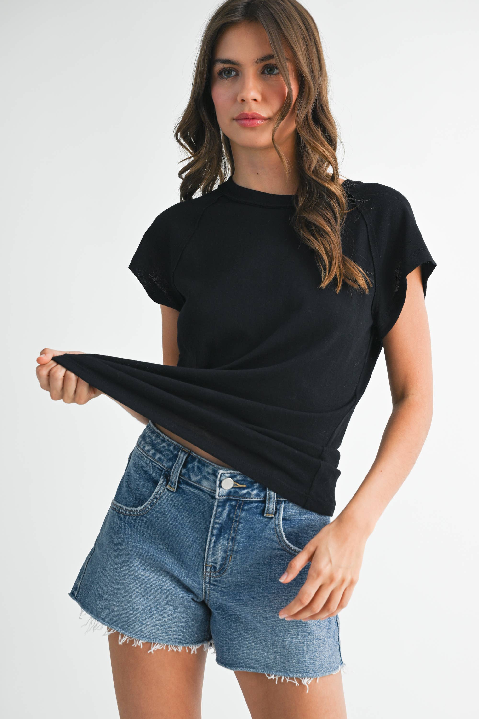 AEMI + CO - Wholesale T-Shirt - Women's - 8369FN Ivy Tee0