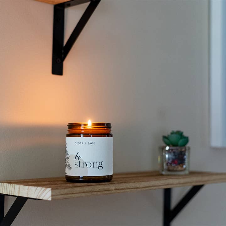 Prosperity Candle - Wholesale Jar/Filled Candle - Affirmation Candle Set - Handmade2