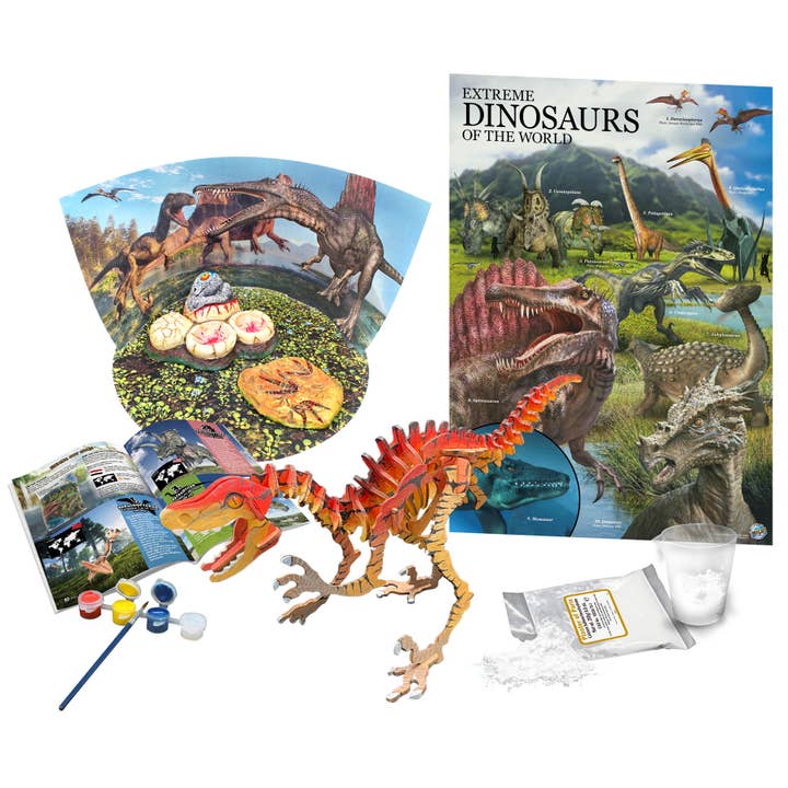 Learning Advantage - Wholesale Toy Set - Kids - Extreme Dinosaurs of the World