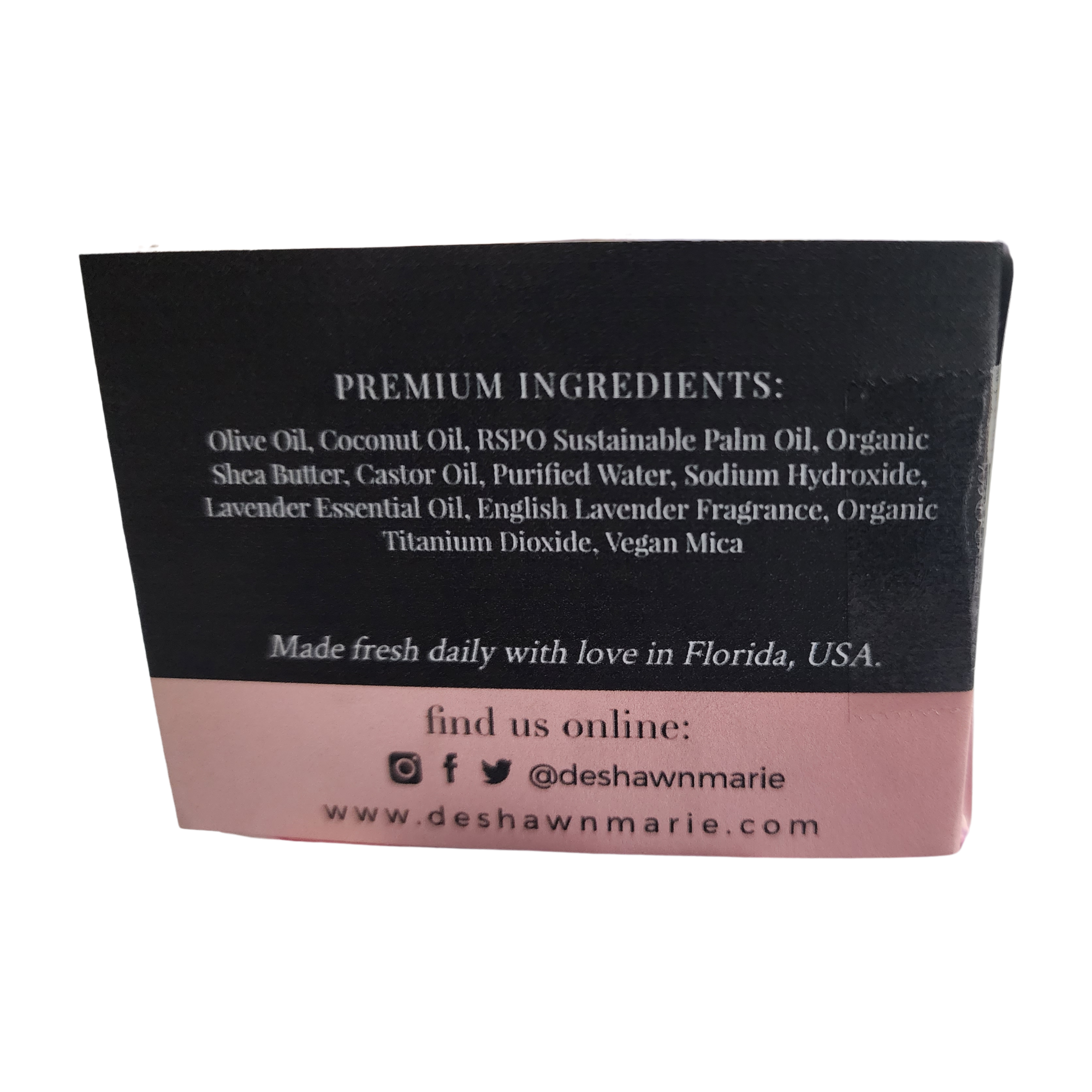 DeShawn Marie Soap Boutique - Wholesale Bar Soap - Lavender Crush Bar Soap4