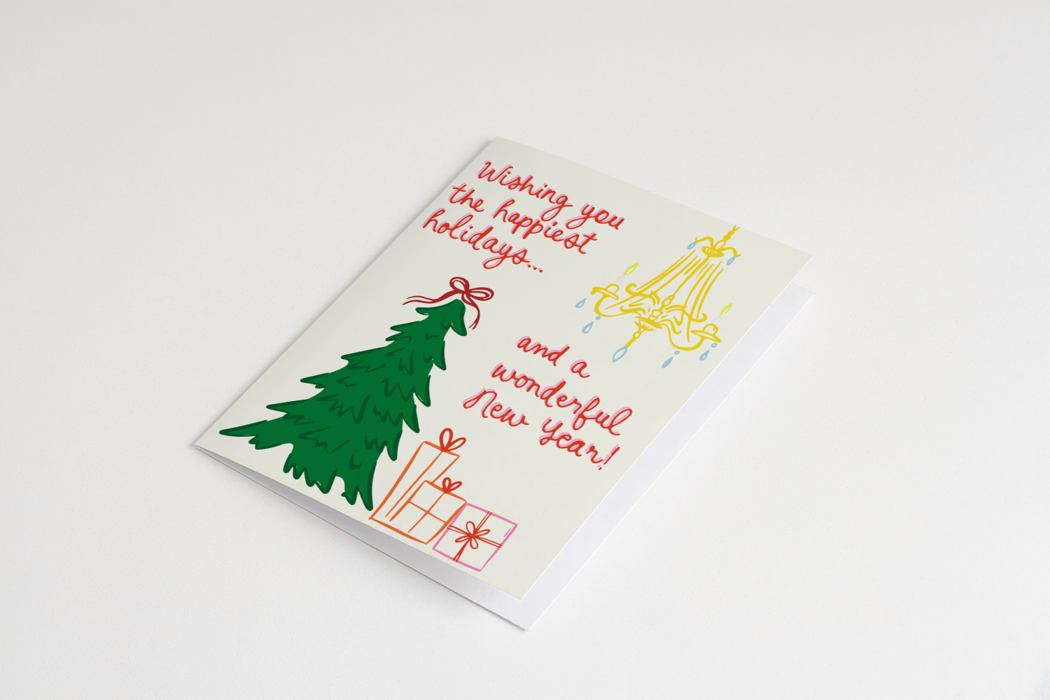 Bon Femmes - Wholesale Season's Greetings Card - Happy Holidays and New Year Card1