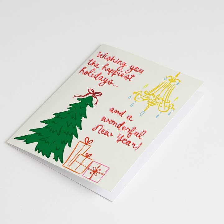 Bon Femmes - Wholesale Season's Greetings Card - Happy Holidays and New Year Card1