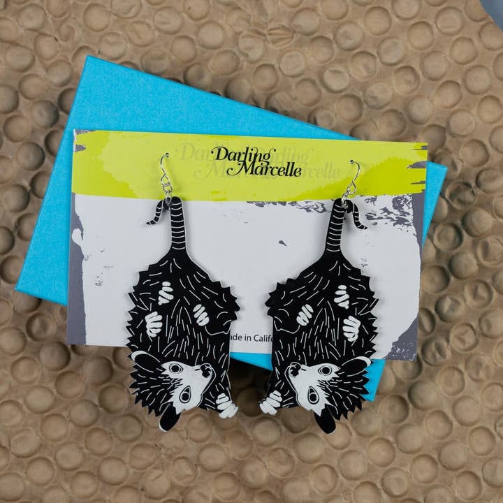 Darling Marcelle - Wholesale Dangle Earrings - Baby Possum Earrings1