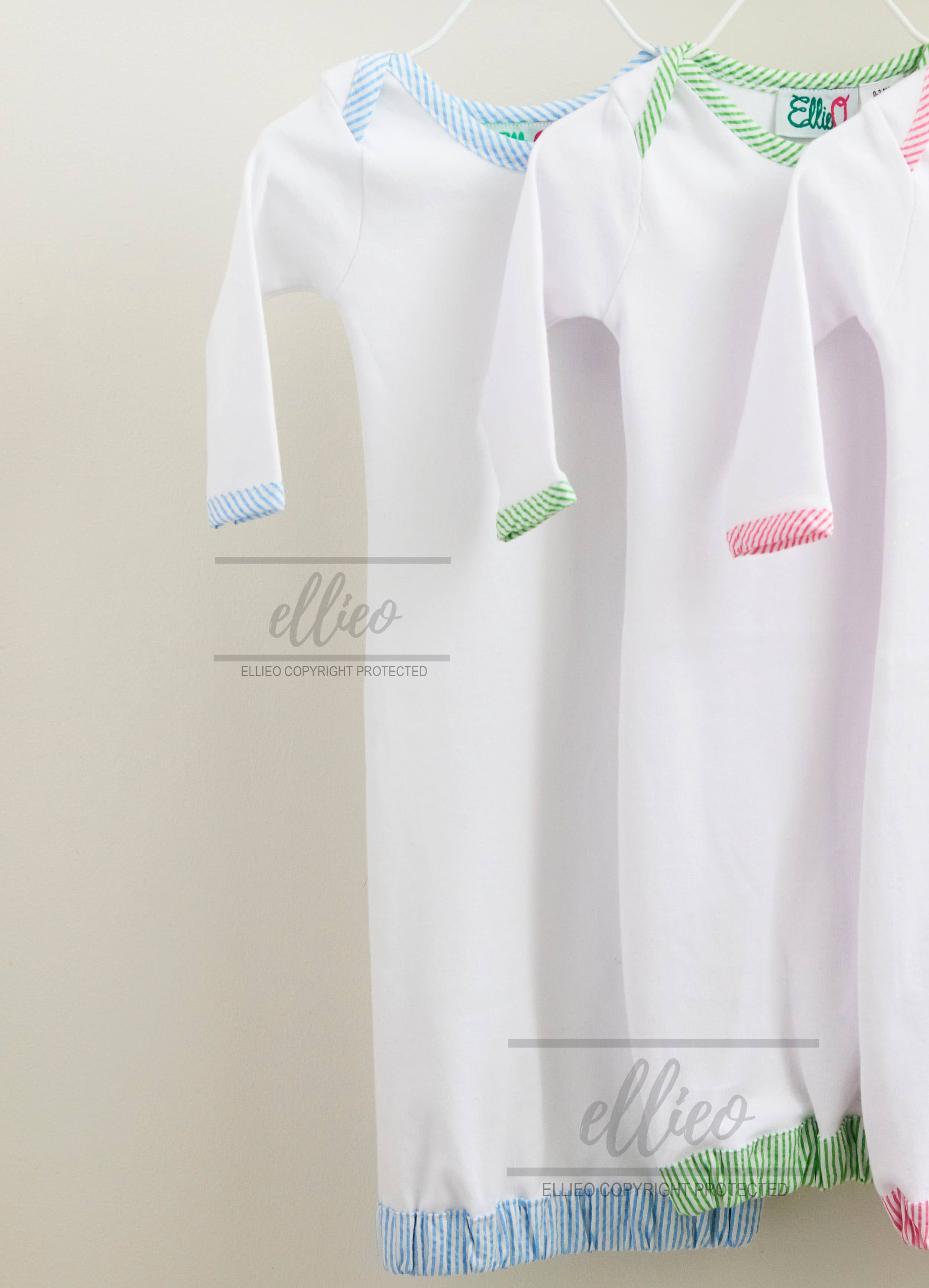 Love That Cotton – Engroshandel Kjole - Baby – Seersucker Baby Infant Kjole6