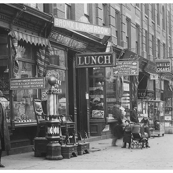 Old NYC Photos - Wholesale Art Print - East 138th Street, South Bronx - 1913
